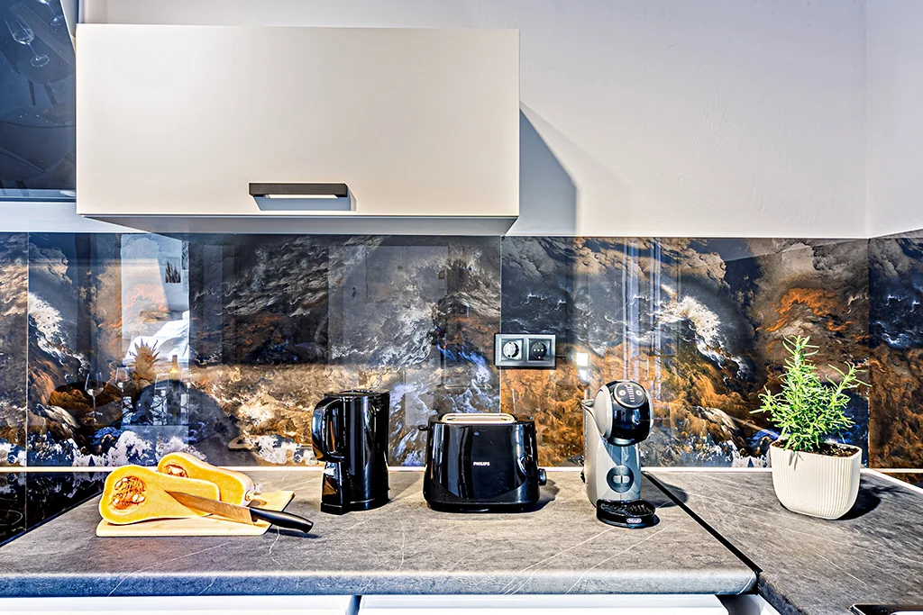 Aurora Luxury Apartment – Wohnzimmer Überblick