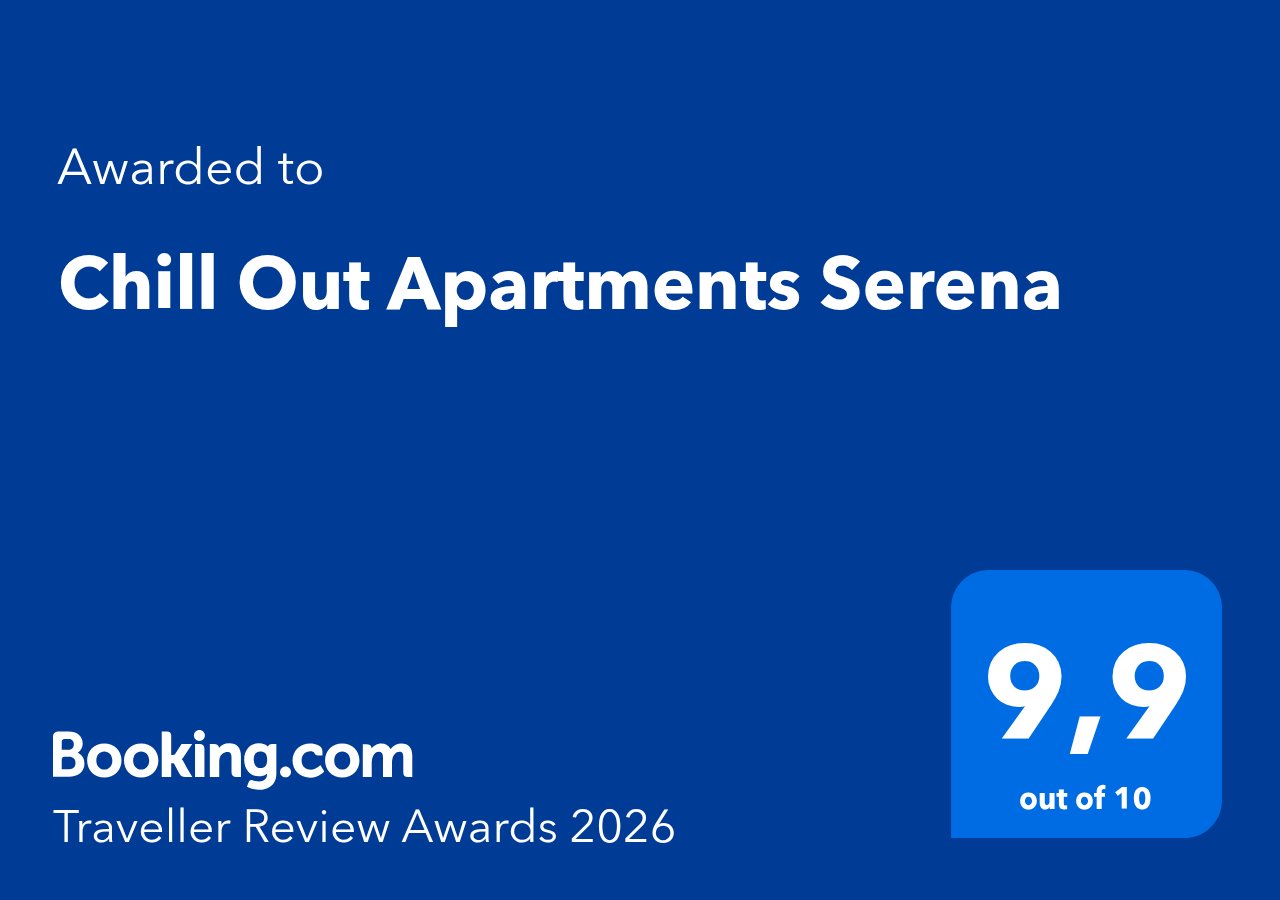 Booking.com Traveller Review Award 2026 – serena