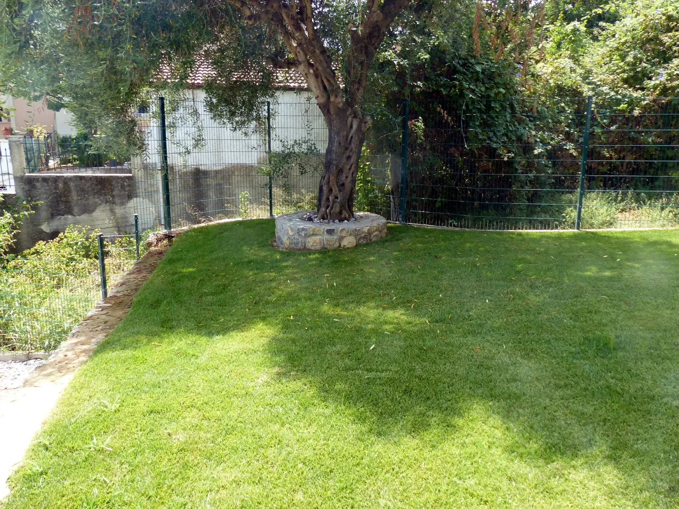 Chillout Luxury Apartments Korfu – Seitengarten Anlage